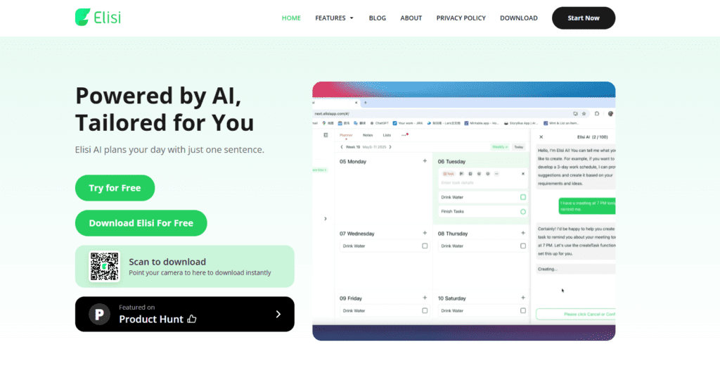 اپلیکیشن بولت ژورنال Elisi