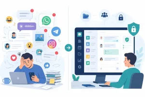 What is an organizational chat software, and why do companies need organizational chat software?